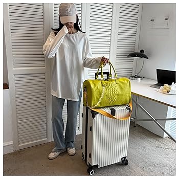 Amazon | [GUREITOJP] クロコダイル柄 ボストンバッグ puレザー